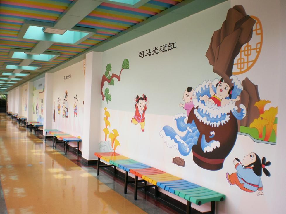 幼兒園牆繪裝飾壁 - 廣州小畫匠文化藝術有限公司